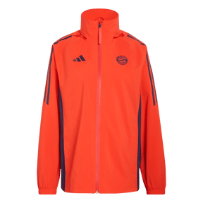 ADIDAS - Fc Bayern 2025/2026 Tiro24 Rain Jacket - Donna - Red - image 1