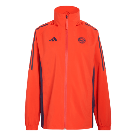 ADIDAS - Fc Bayern 2025/2026 Tiro24 Rain Jacket - Donna - Red - image 1
