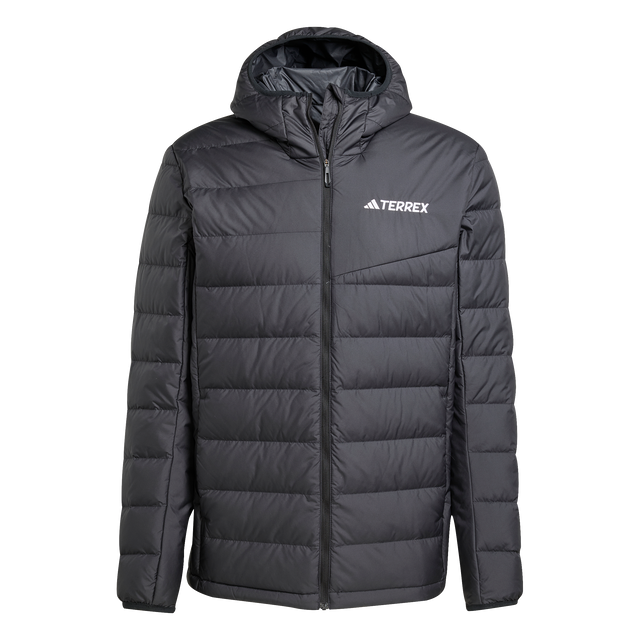ADIDAS - Giacca TERREX Multi Light Down CLIMAWARM Hooded - Uomo - Black - image 1