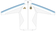 ADIDAS - Argentina Home Anthem Jacket Kids - White - image 1