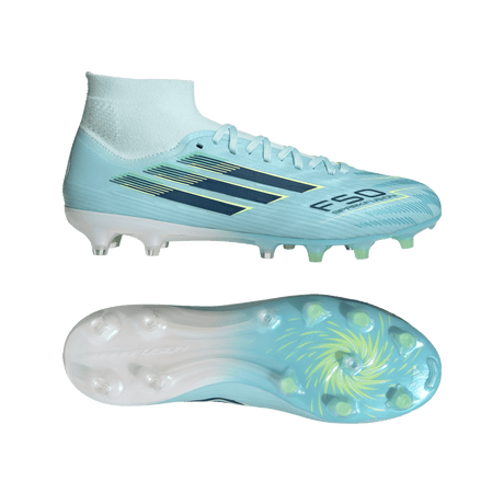 ADIDAS - Scarpe Da Calcio Per Terreni Naturali Compatti/Superfici In Erba Artificiale F50 Sparkfusion Pro Mid Cut - Donna - image 20