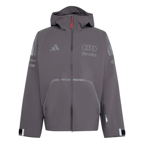 ADIDAS - Audi Revolut Formula One Team 2026 Engineers & Marketing Rain Jacket - Uomo - Black - image 1