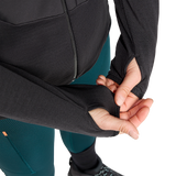 ADIDAS - TERREX Techrock CLIMAWARM+ Wind Hooded Fleece Jacket - Donna - Black - image 6