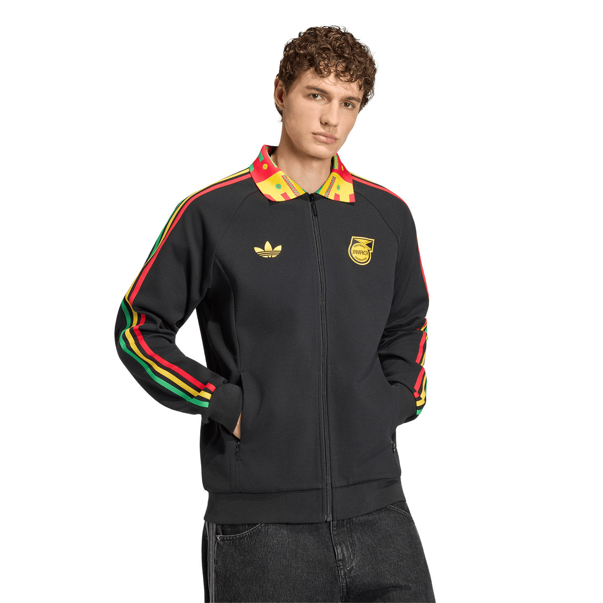 ADIDAS - Giacca Anthem Away Bob Marley Giamaica - Uomo - Black - image 2