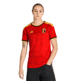 ADIDAS - Maglia Home Belgium 26 - Donna - Red - image 3