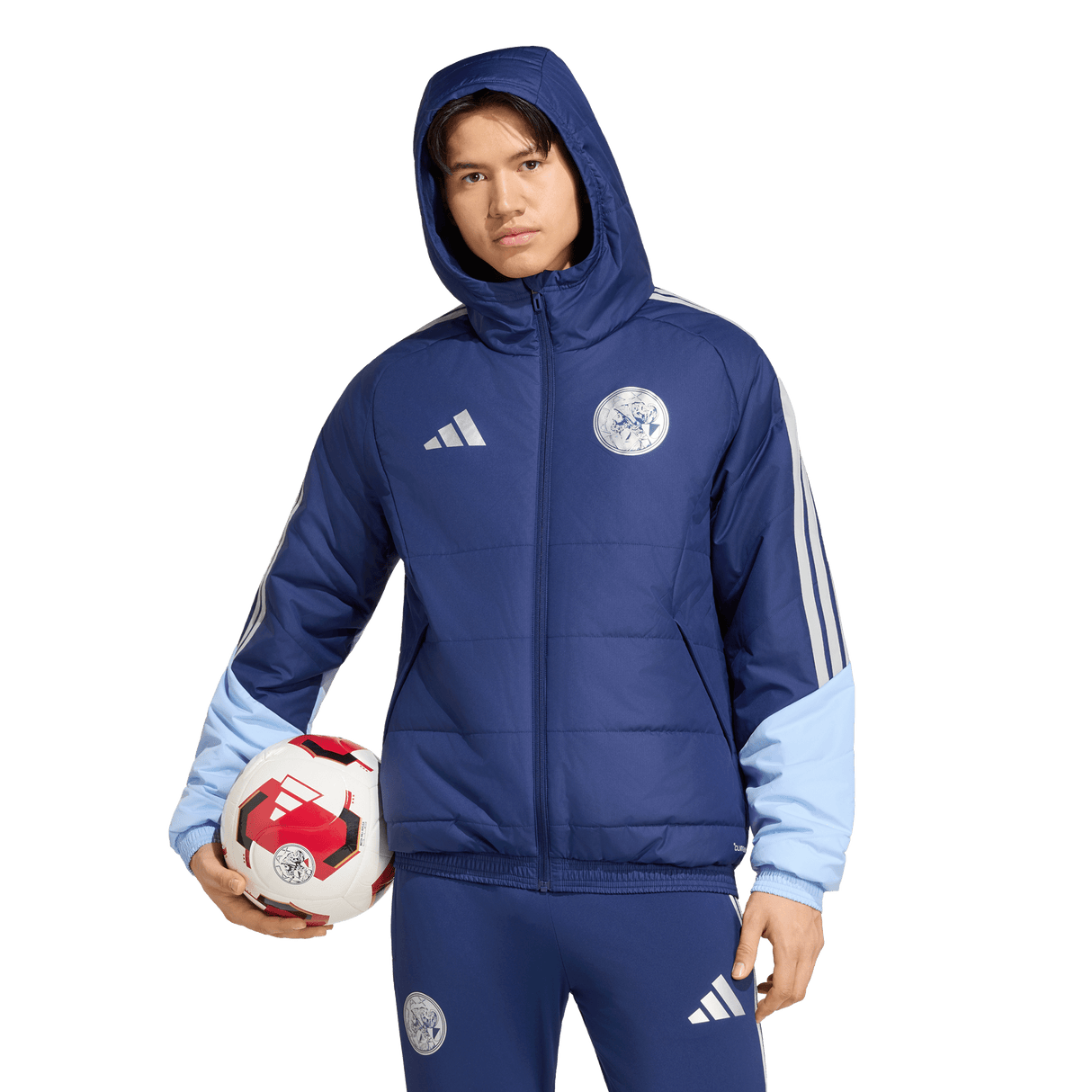 ADIDAS - Ajax Amsterdam 26/27 Tiro26 Winter Jacket - Uomo - Blue - image 6