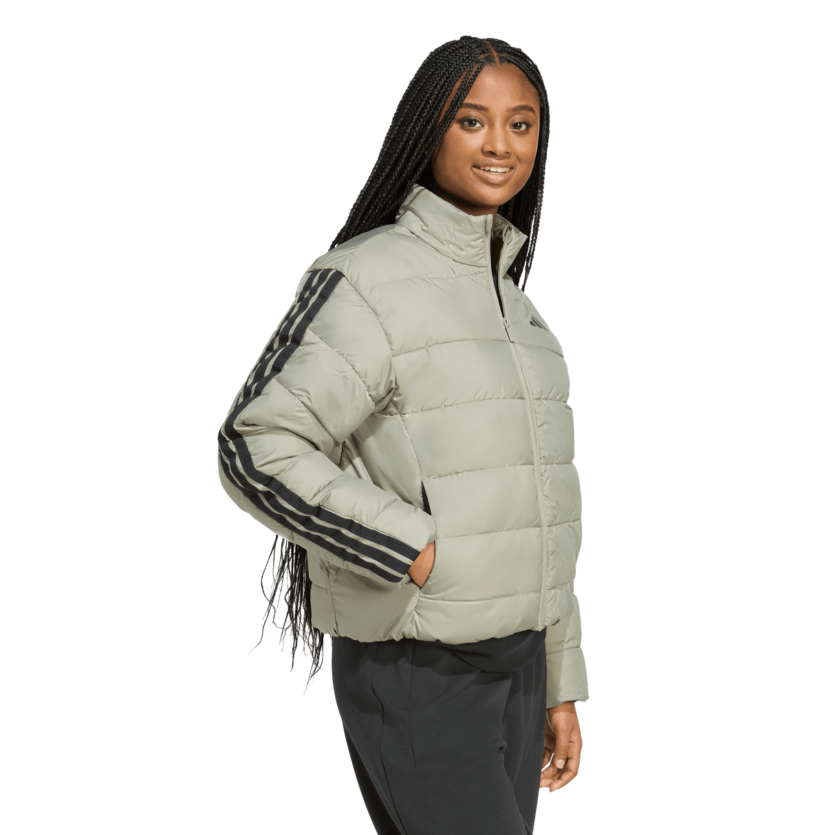 ADIDAS - Piumini Sintetici Essentials CLIMAWARM 3 Strisce Down Jackets - Donna - image 11