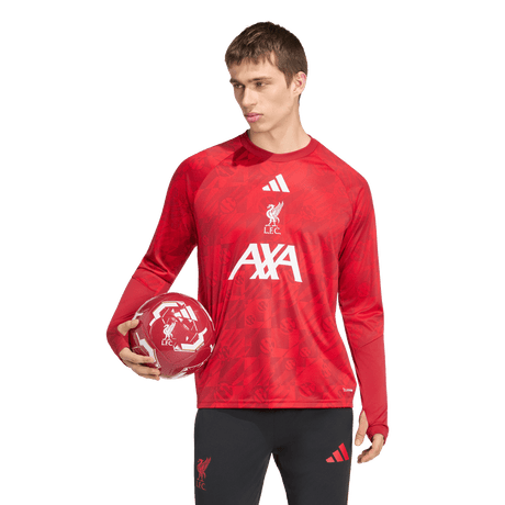 ADIDAS - Liverpool Fc 26/27 Pre Match Warm Top - Uomo - Red - image 6