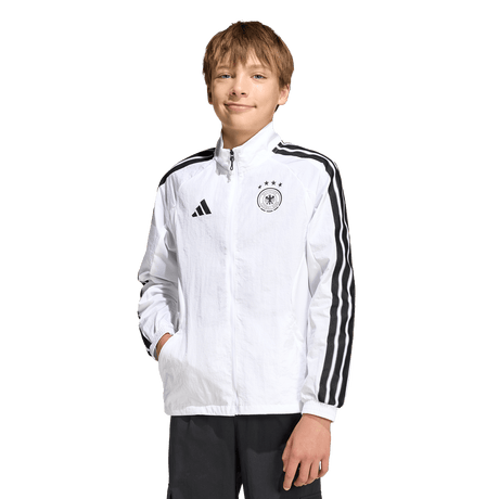 ADIDAS - Germany Home Anthem Jacket Kids - White - image 2