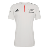 ADIDAS - Audi Revolut Formula One Team 2026 Engineers & Marketing Polo Short Sleeve - Uomo - Grey - image 1