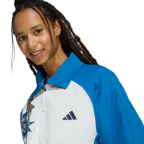 Adidas X Farm Rio Premium Jacket - Donna - Blue - image 5