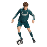 ADIDAS - Real Madrid 26/27 Away Authentic Jersey Long Sleeve - Uomo - Blue - image 5