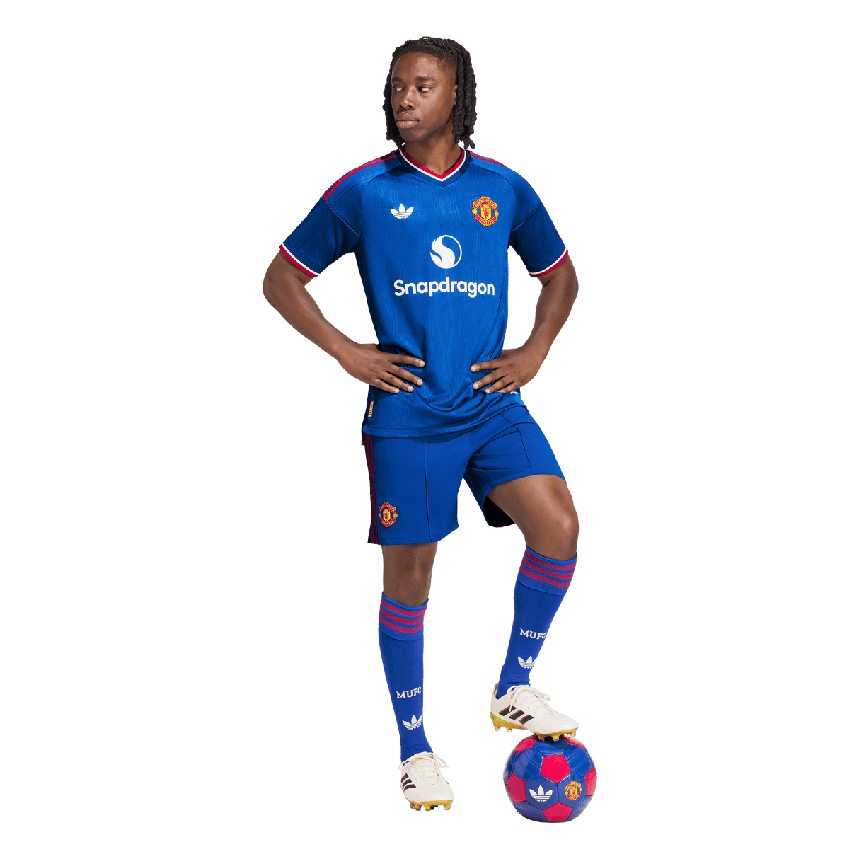 ADIDAS - Manchester United 26/27 Away Jersey Authentic - Uomo - Blue - image 6