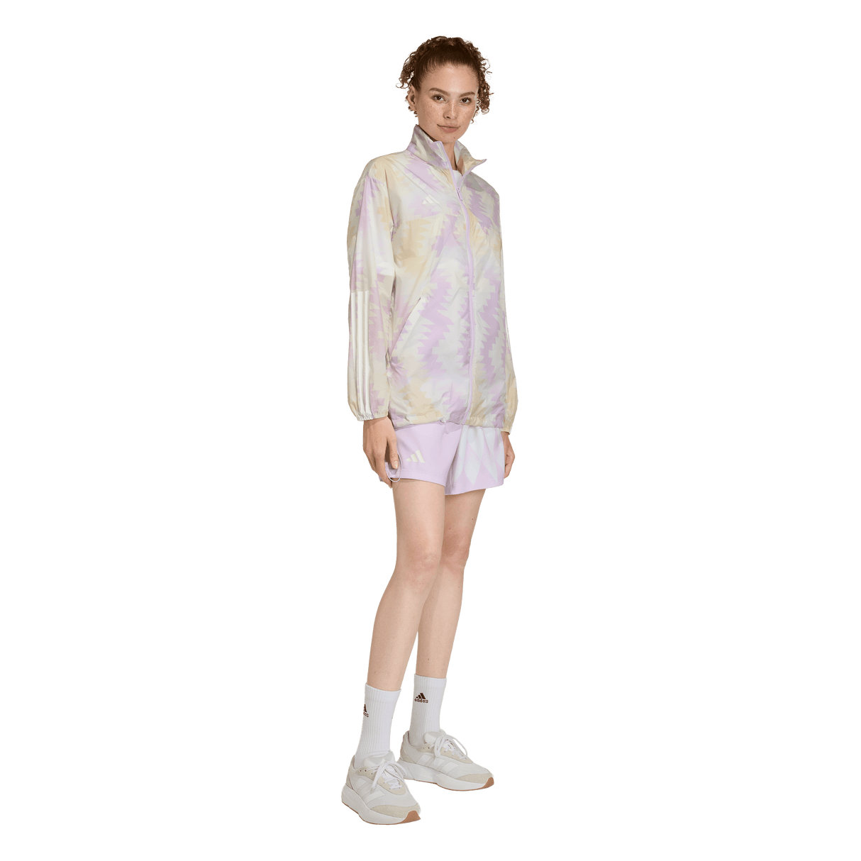 ADIDAS - House Of Tiro X Common Goal Aop Windbreaker - Donna - White - image 4