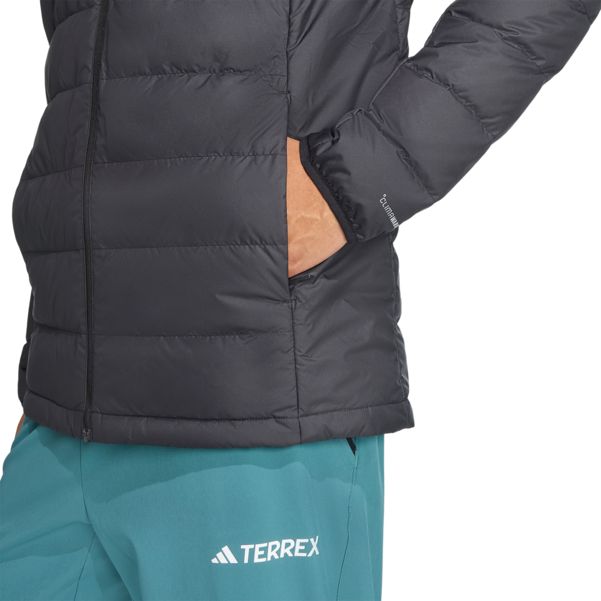 ADIDAS - Giacca TERREX Multi Light Down CLIMAWARM - Uomo - Black - image 5