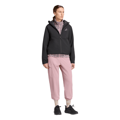 ADIDAS - TERREX Multi Essentials CLIMAPROOF Insulated Hooded Jacket - Donna - Black - image 4