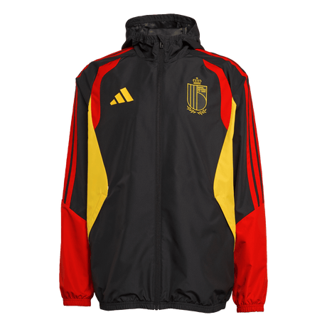 ADIDAS - Belgium 26 Tiro All Weather Jacket - Uomo - Black - image 1