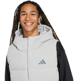 ADIDAS - Gilet In Piumino Con Cappuccio Helionic CLIMAWARM - Uomo - Grey - image 5