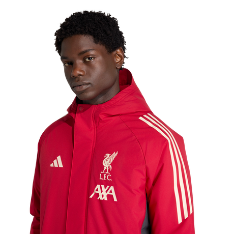 ADIDAS - Liverpool Fc 25/26 Tiro Stadium Parka - Uomo - Black - image 6