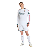 ADIDAS - Real Madrid 26/27 Home Authentic Jersey Long Sleeve - Uomo - White - image 5