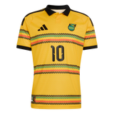 ADIDAS - Jamaica 26 X Bob Marley Home Marley 10 Jersey - Uomo - Yellow - image 1