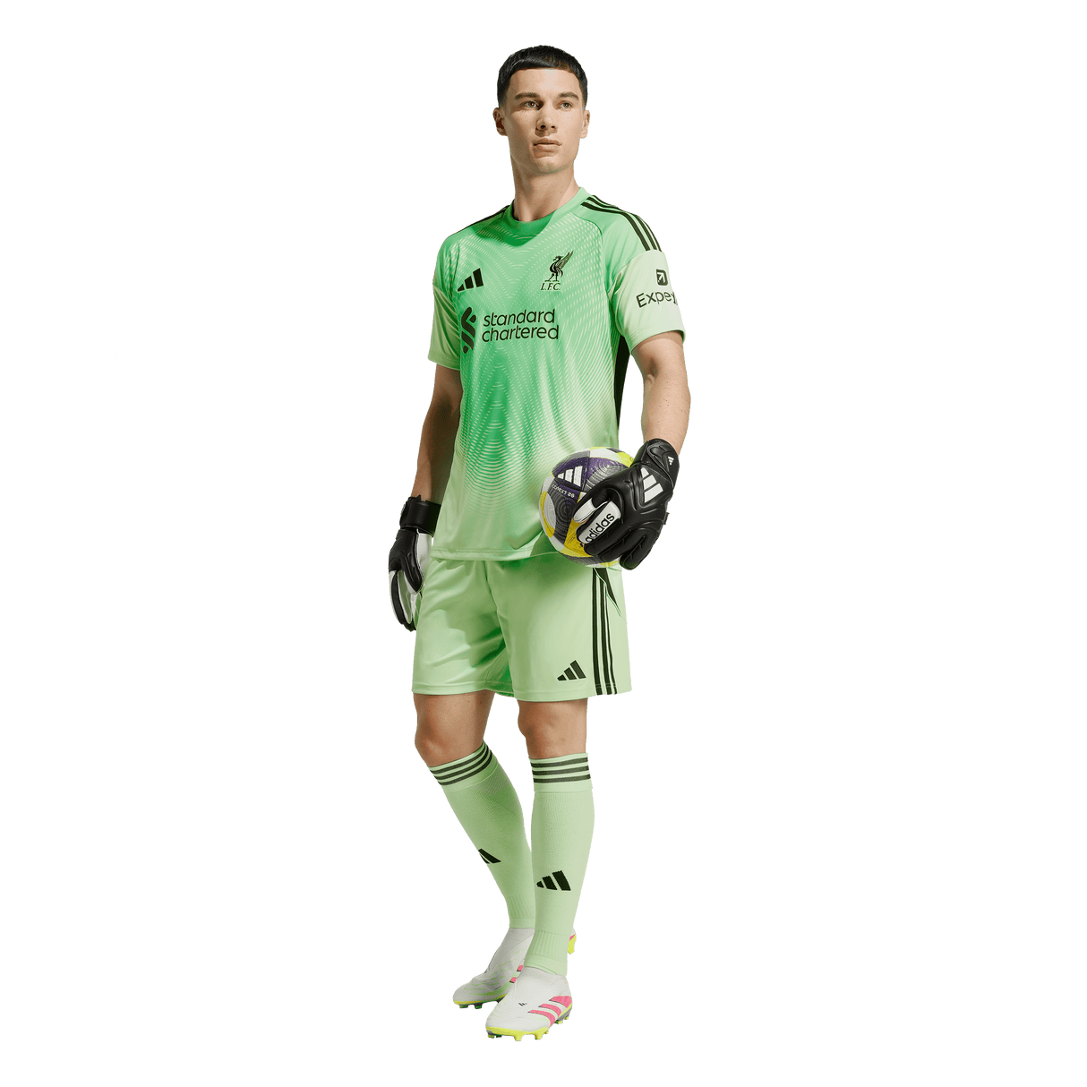 ADIDAS - Maglia Goalkeeper Liverpool Fc 25/26 - Uomo - Green - image 6