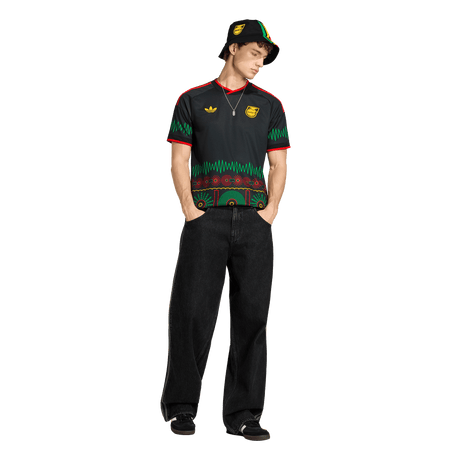 ADIDAS - Maglia Away Giamaica 26 X Bob Marley - Uomo - Black - image 5