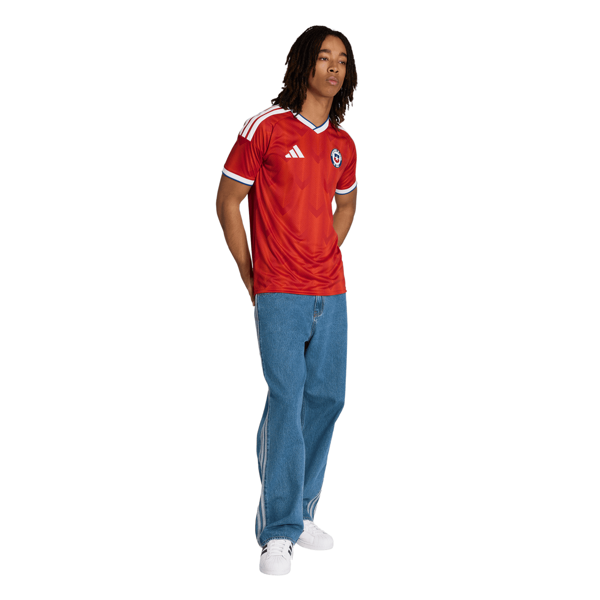 ADIDAS - Maglia Cile 26 Home - Uomo - Red - image 5