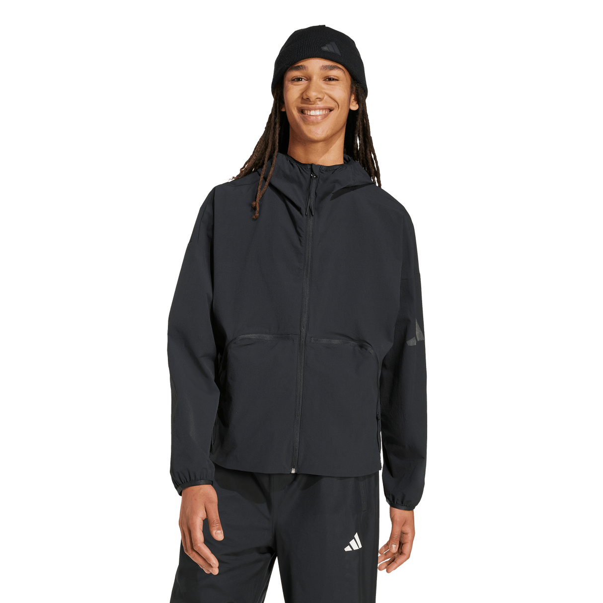 ADIDAS - Giacca A Vento Myshelter - Uomo - Black - image 2