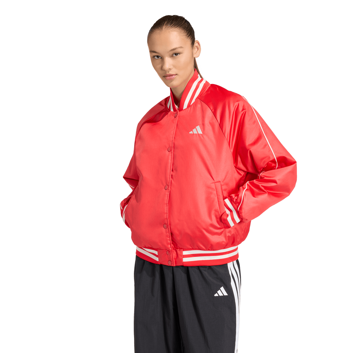 ADIDAS - Stadium Insulated Bomber Jacket - Donna - image 9