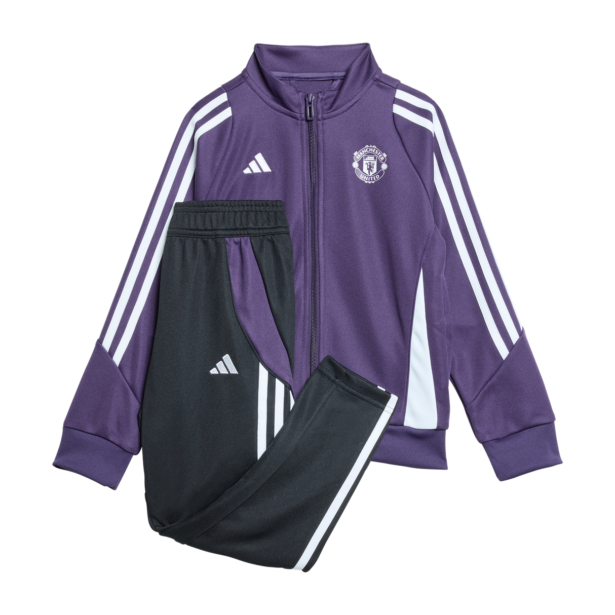 ADIDAS - Manchester United 25/26 Competition Track Suit Infants - Purple - image 1