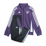 ADIDAS - Manchester United 25/26 Competition Track Suit Infants - Purple - image 1