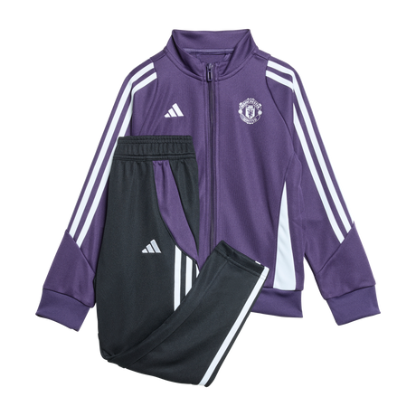 ADIDAS - Manchester United 25/26 Competition Track Suit Infants - Purple - image 1