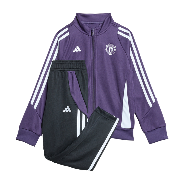 ADIDAS - Manchester United 25/26 Competition Track Suit Infants - Purple - image 1