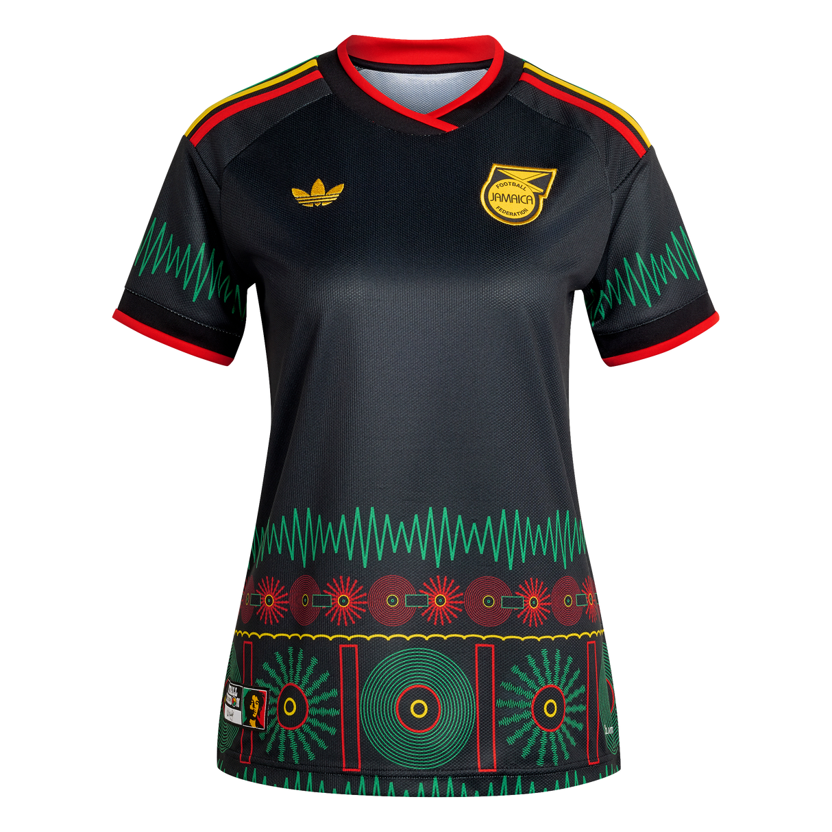 ADIDAS - Maglia Da Trasferta X Bob Marley Giamaica 26 - Donna - Black - image 1