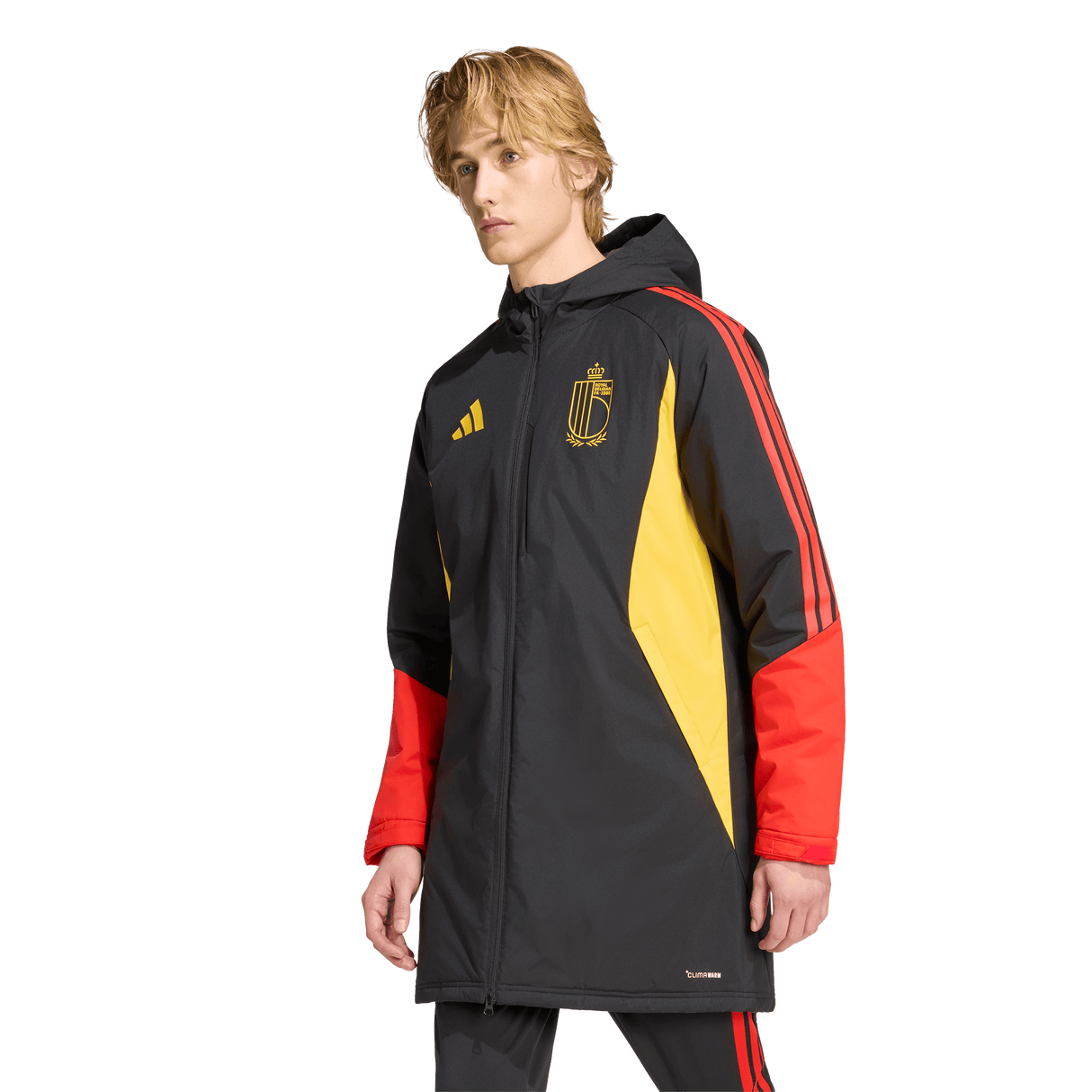 ADIDAS - Belgium 26 Tiro Stadium Parka - Uomo - Black - image 2