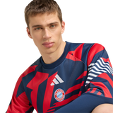 ADIDAS - Fc Bayern 26/27 Pre Match Warm Top - Uomo - Blue - image 6