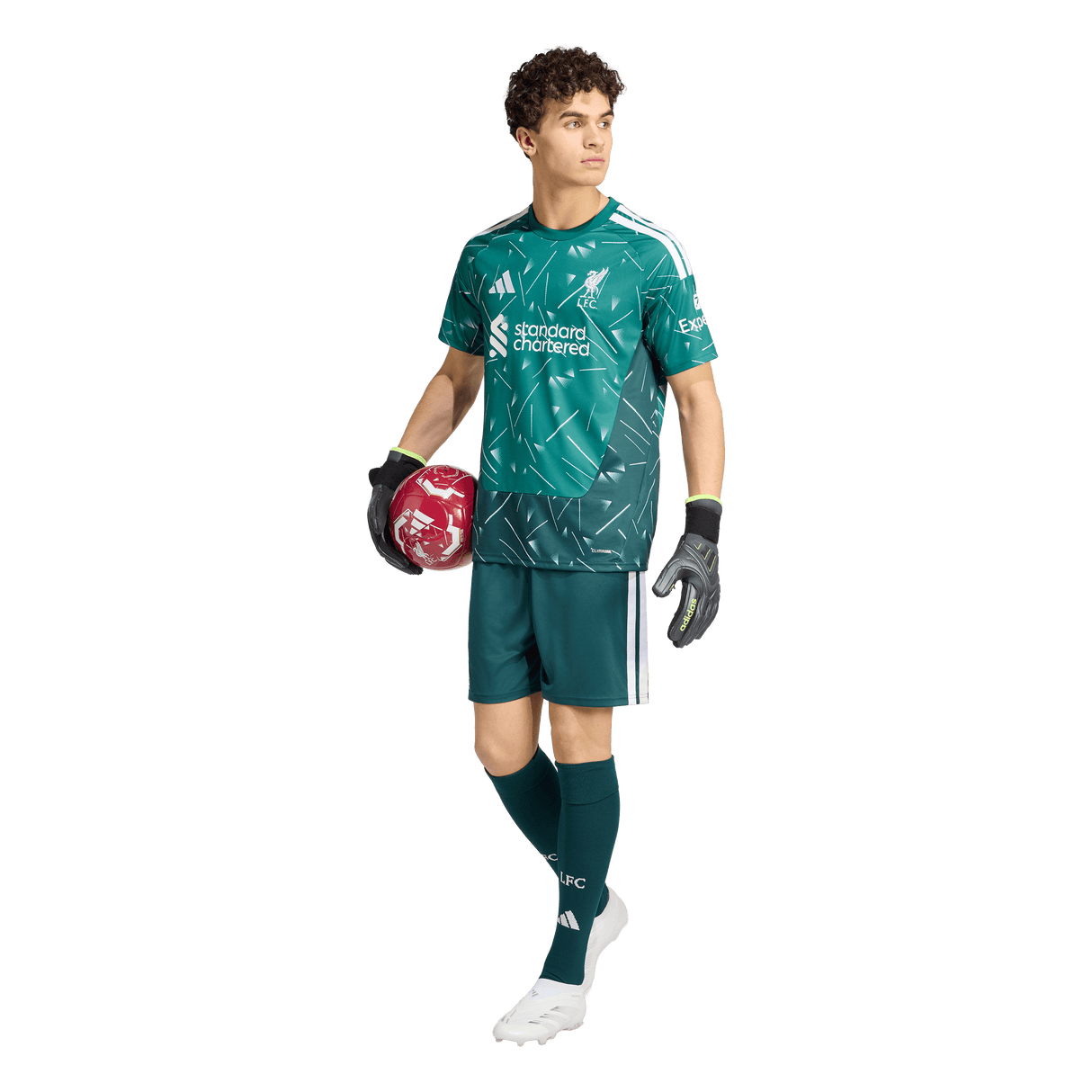 ADIDAS - Liverpool Fc 26/27 Goalkeeper Jersey - Uomo - Green - image 6