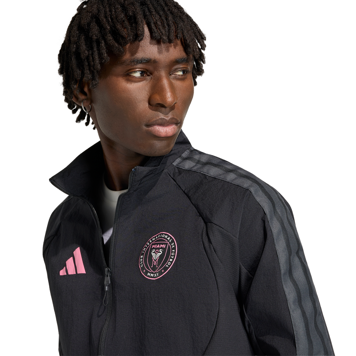ADIDAS - Inter Miami Cf Anthem Jacket - Uomo - Black - image 5