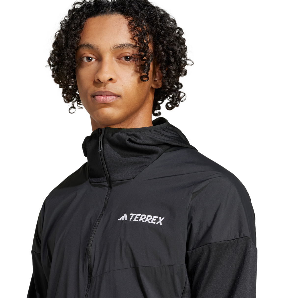 ADIDAS - Giacca Con Cappuccio TERREX Xperior CLIMAWARM+ Wind Light Fleece - Uomo - image 6