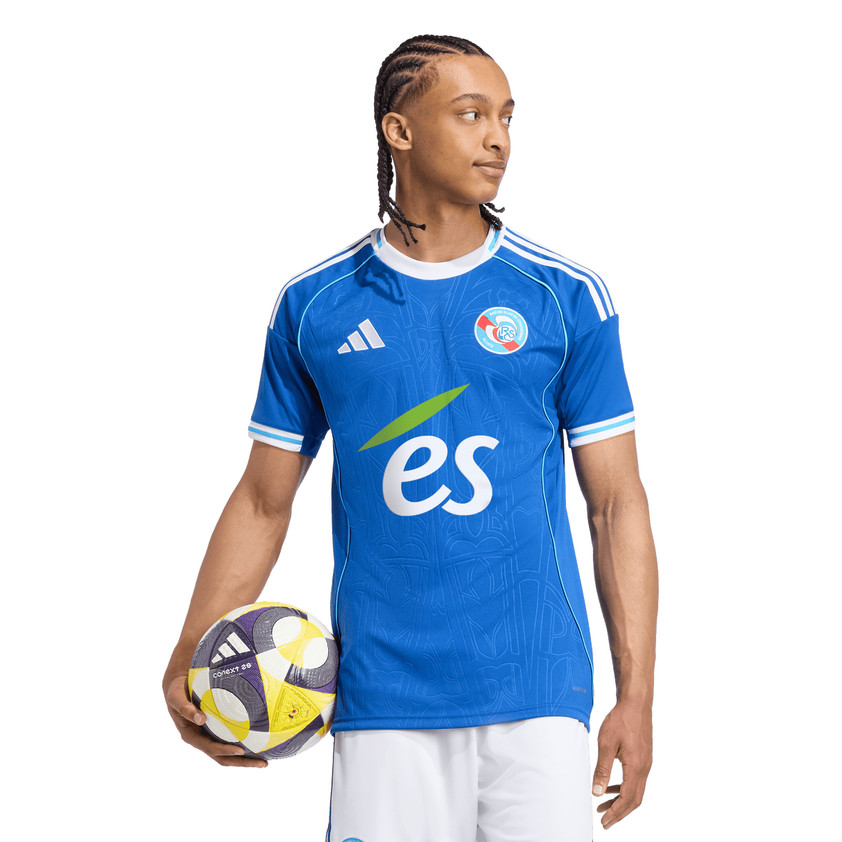 ADIDAS - Maglia Home Rc Strasbourg 25/26 - Uomo - Blue - image 3