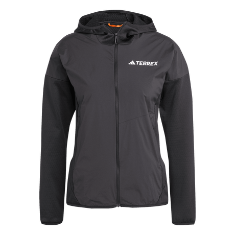 ADIDAS - Giacca Con Cappuccio TERREX Xperior CLIMAWARM+ Wind Light Fleece - Donna - image 1