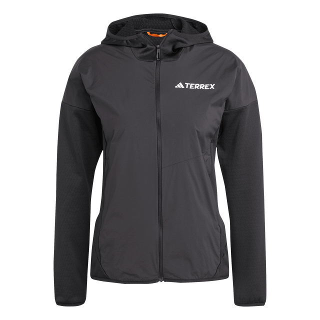 ADIDAS - Giacca Con Cappuccio TERREX Xperior CLIMAWARM+ Wind Light Fleece - Donna - image 1