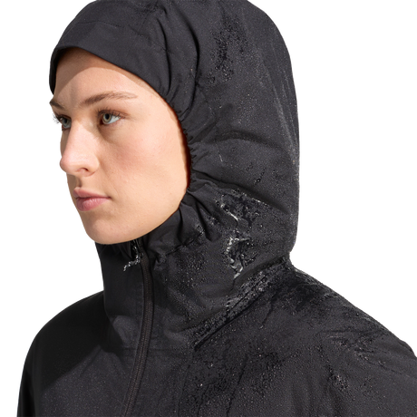 ADIDAS - TERREX Multi Essentials CLIMAPROOF Insulated Hooded Jacket - Donna - Black - image 5