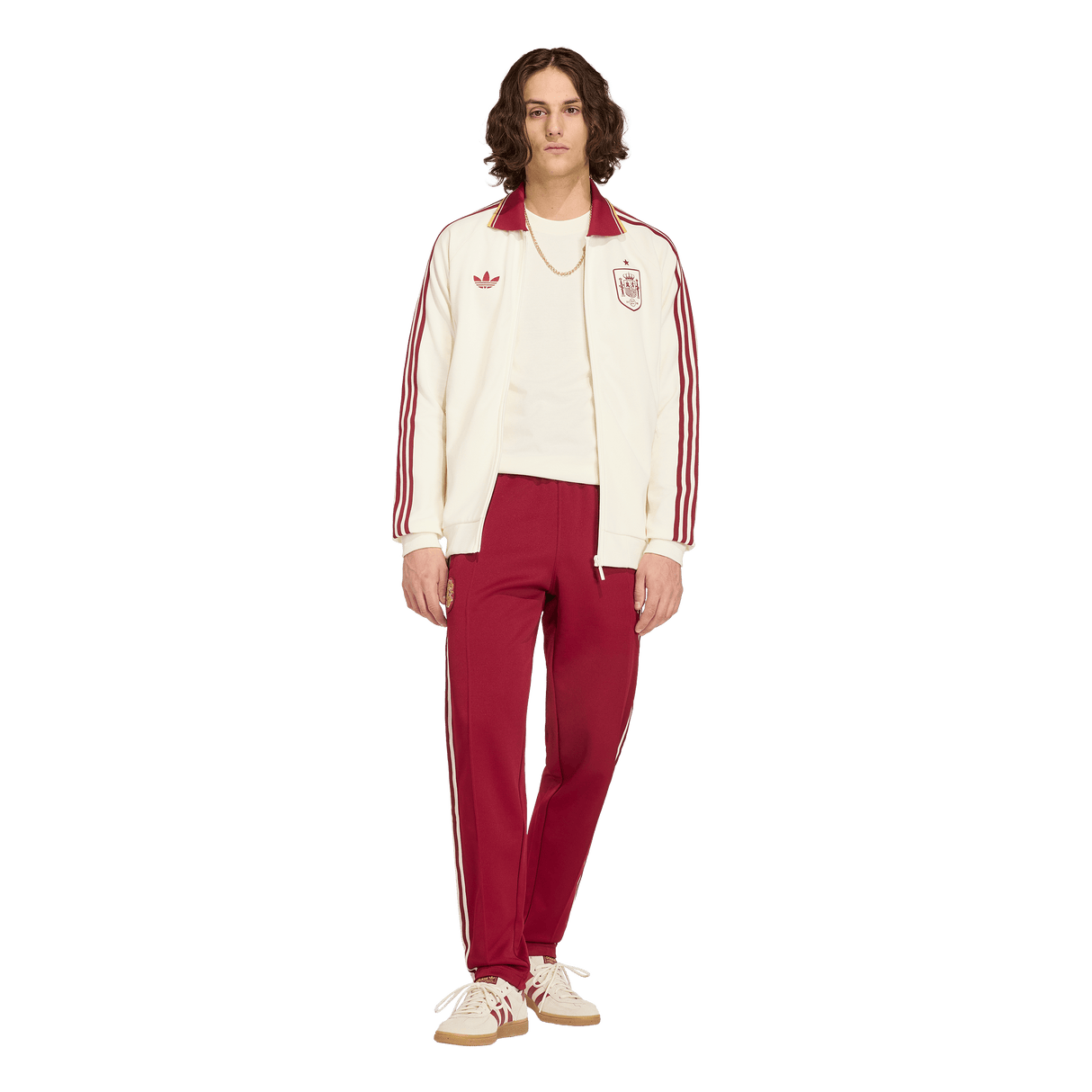 ADIDAS - Spain Away Anthem Jacket - Uomo - White - image 4