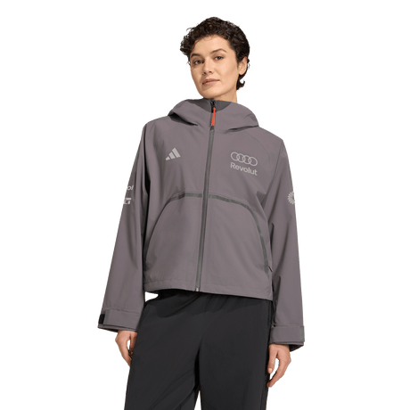 ADIDAS - Audi Revolut Formula One Team 2026 Engineers & Marketing Rain Jacket - Donna - Black - image 2
