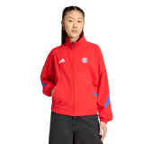 ADIDAS - Fc Bayern Z.N.E. Anthem Jacket - Donna - Red - image 2