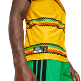 ADIDAS - Maglia Home Giamaica 26 Authentic X Bob Marley - Uomo - Yellow - image 8