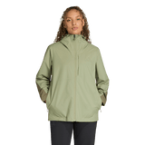 ADIDAS - Giacca Antipioggia TERREX Multi 2.5 Strati CLIMAPROOF - Donna - Green - image 2