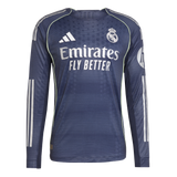 ADIDAS - Maglia A Manica Lunga Authentic Away 25/26 Real Madrid - Uomo - Blue - image 1